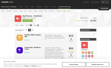https://themeforest.net/user/seatheme/portfolio screenshot