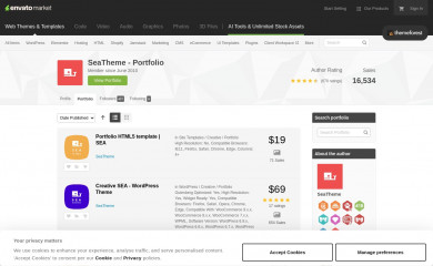 https://themeforest.net/user/seatheme/portfolio screenshot
