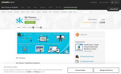 https://themeforest.net/user/sk-themes/ screenshot