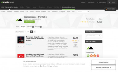 https://themeforest.net/user/thememount/portfolio screenshot