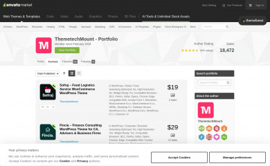 https://themeforest.net/user/themetechmount/portfolio screenshot