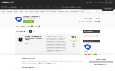 https://themeforest.net/user/v_kulesh/portfolio screenshot