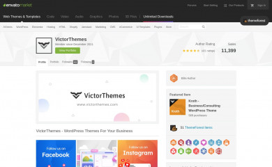 http://themeforest.net/user/victorthemes/ screenshot