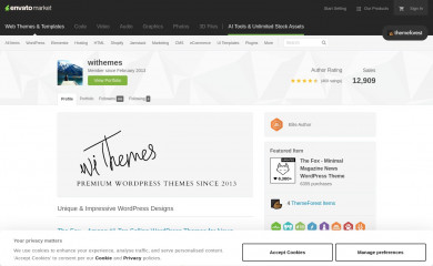 Fox Magazine (Shared by JOJOThemes.com) screenshot