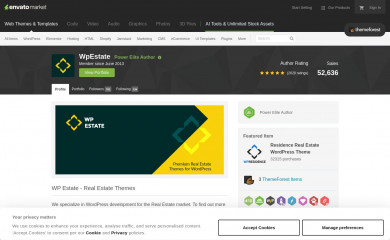 https://themeforest.net/user/wpestate screenshot