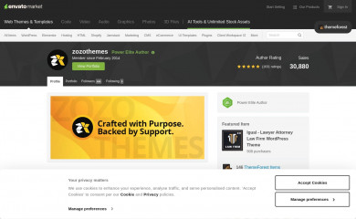 https://themeforest.net/user/zozothemes screenshot