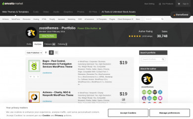 https://themeforest.net/user/zozothemes/portfolio screenshot