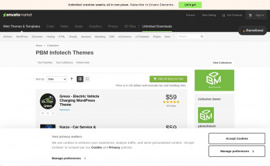 https://themeforest.net/collections/11003111-pbm-infotech-themes screenshot