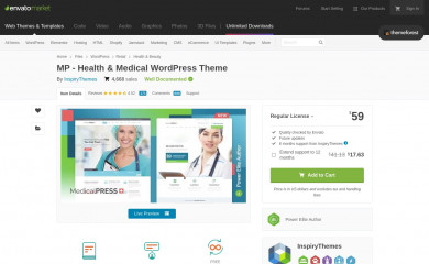 http://themeforest.net/item/medicalpress-health-and-medical-wordpress-theme/7789703 screenshot