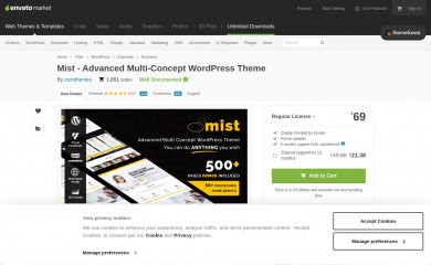 http://themeforest.net/item/mist-advanced-multiconcept-theme/12023626 screenshot