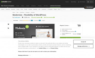 https://themeforest.net/item/modernize-flexibility-of-wordpress/1264247 screenshot