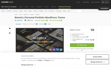 BionickWP screenshot