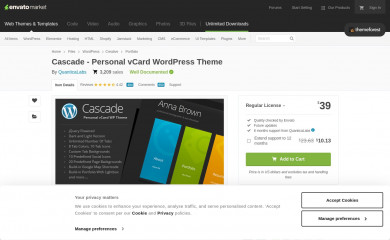 Cascade screenshot