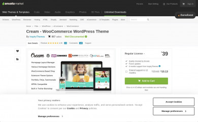 http://themeforest.net/item/cream-woocommerce-wordpress-theme/9321661?ref=InspiryThemes screenshot