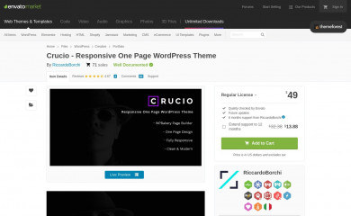 https://themeforest.net/item/crucio-responsive-one-page-wordpress-theme/19973422 screenshot