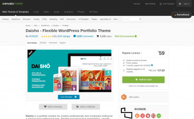 http://themeforest.net/item/daisho-flexible-wordpress-portfolio-theme/2585124 screenshot