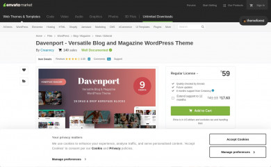 Davenport screenshot