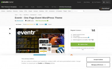 eventr screenshot