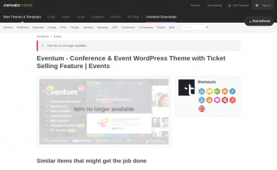https://themeforest.net/item/eventum-conference-event-wordpress-theme/12943209 screenshot
