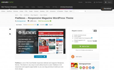 Flat News screenshot