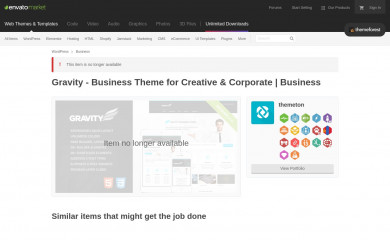 http://themeforest.net/item/gravity-business-theme-for-creative-corporate/4220971 screenshot