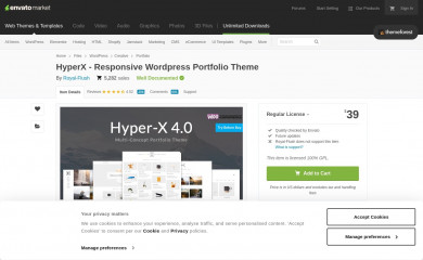 HyperX screenshot