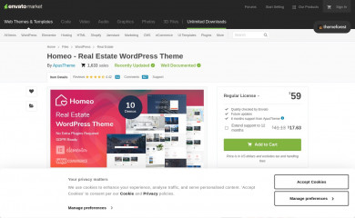 https://themeforest.net/item/homeo-real-estate-wordpress-theme/26372986 screenshot
