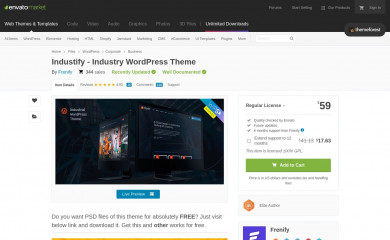 https://themeforest.net/item/industify-industry-wordpress-theme/22729865 screenshot