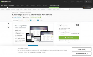 Inspiry KnowledgeBase screenshot