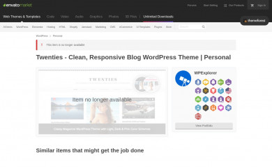 http://themeforest.net/item/twenties-clean-responsive-blog-wordpress-theme/7876029?ref=WPExplorer screenshot