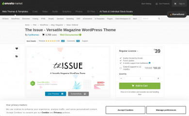 The Issue screenshot