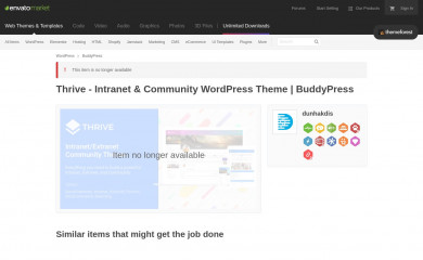 http://themeforest.net/item/thrive-intranet-wordpress-community-theme/12275020 screenshot