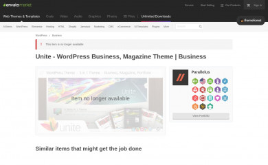 http://themeforest.net/item/unite-wordpress-business-magazine-theme/90959 screenshot