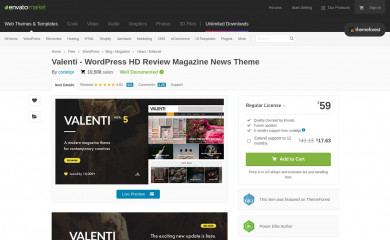 http://themeforest.net/item/valenti-wordpress-hd-review-magazine-news-theme/5888961 screenshot