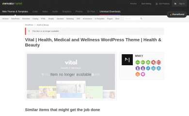 https://themeforest.net/item/vital-healthcare-and-wellness-wordpress-theme/19468251 screenshot