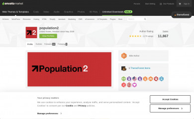 http://themeforest.com/user/population2 screenshot