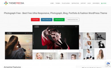https://themefreesia.com/themes/Photograph screenshot