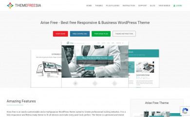 https://themefreesia.com/themes/arise screenshot