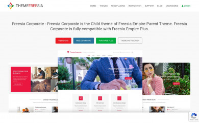 Freesia Corporate screenshot