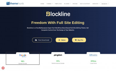 Blockline screenshot