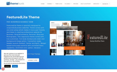 http://themehunk.com/product/featured-lite-business-wordpress-theme/ screenshot