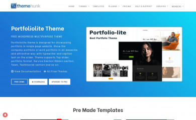 Portfoliolite screenshot