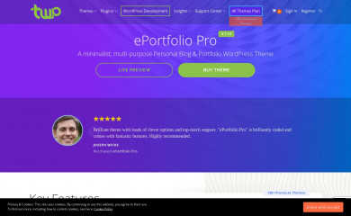 ePortfolio Pro screenshot