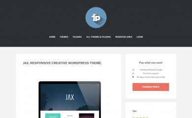 https://www.themeinprogress.com/jax-free-responsive-creative-wordpress-theme/ screenshot