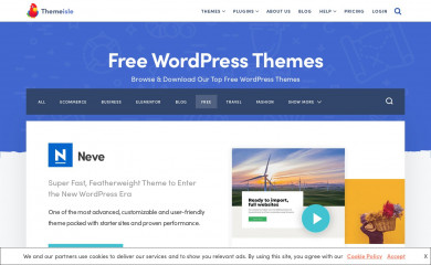 https://themeisle.com/themes/belise-lite screenshot