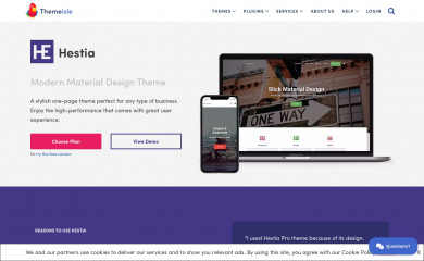 Hestia Pro | Shared By VestaThemes.com screenshot