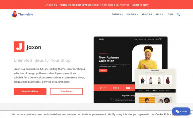https://themeisle.com/themes/jaxon/ screenshot