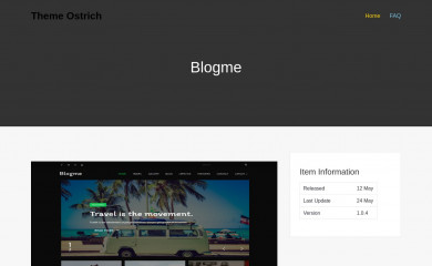 https://themeostrich.com/downloads/blogme/ screenshot