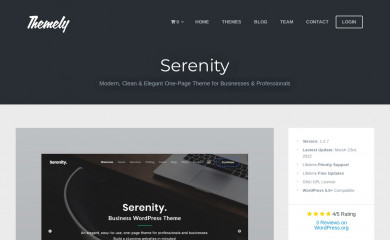 Serenity Lite screenshot