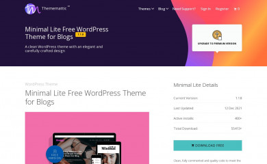 https://thememattic.com/theme/minimal-lite screenshot